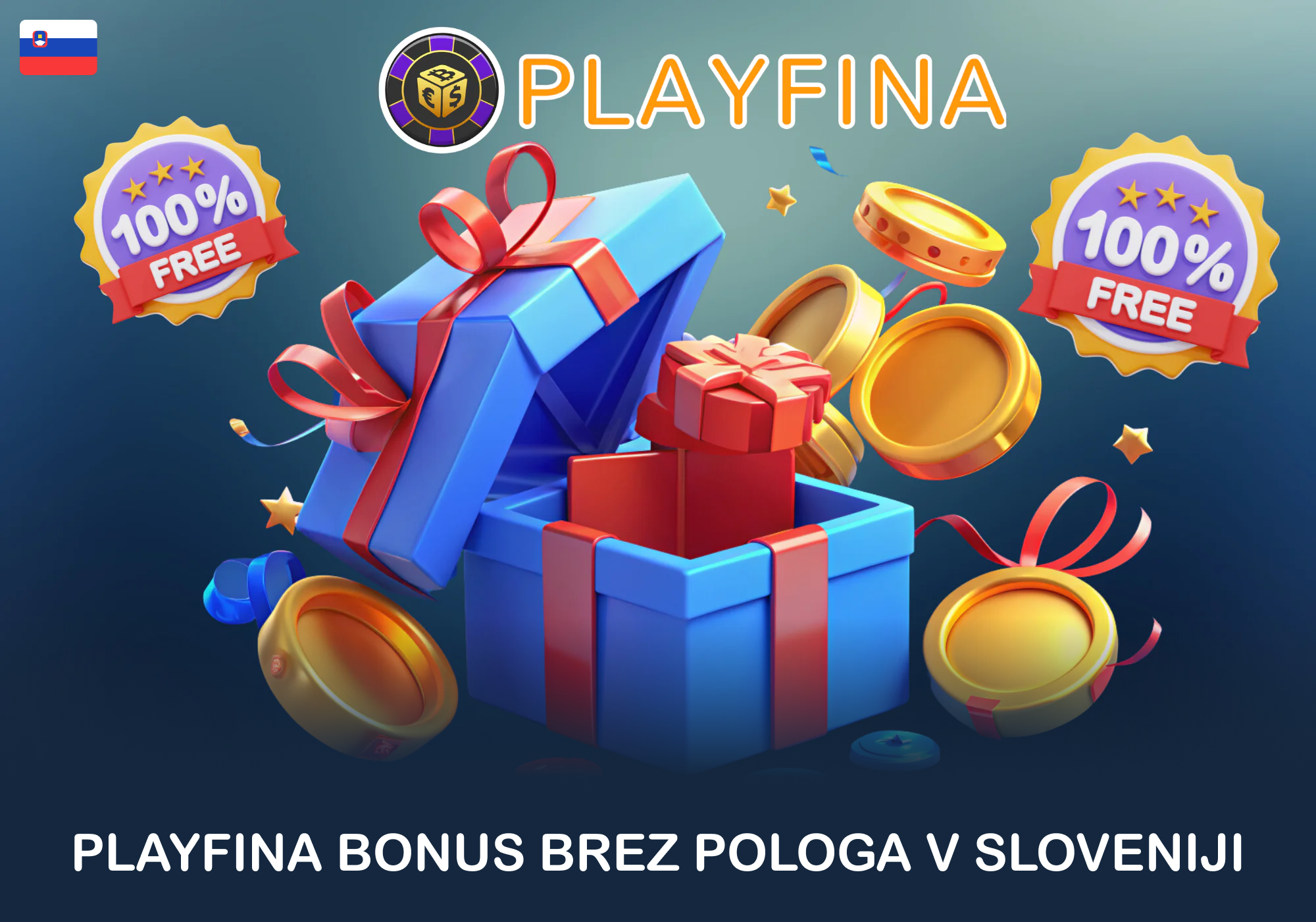 Bonus kode brez pologa za nove uporabnike Playfina