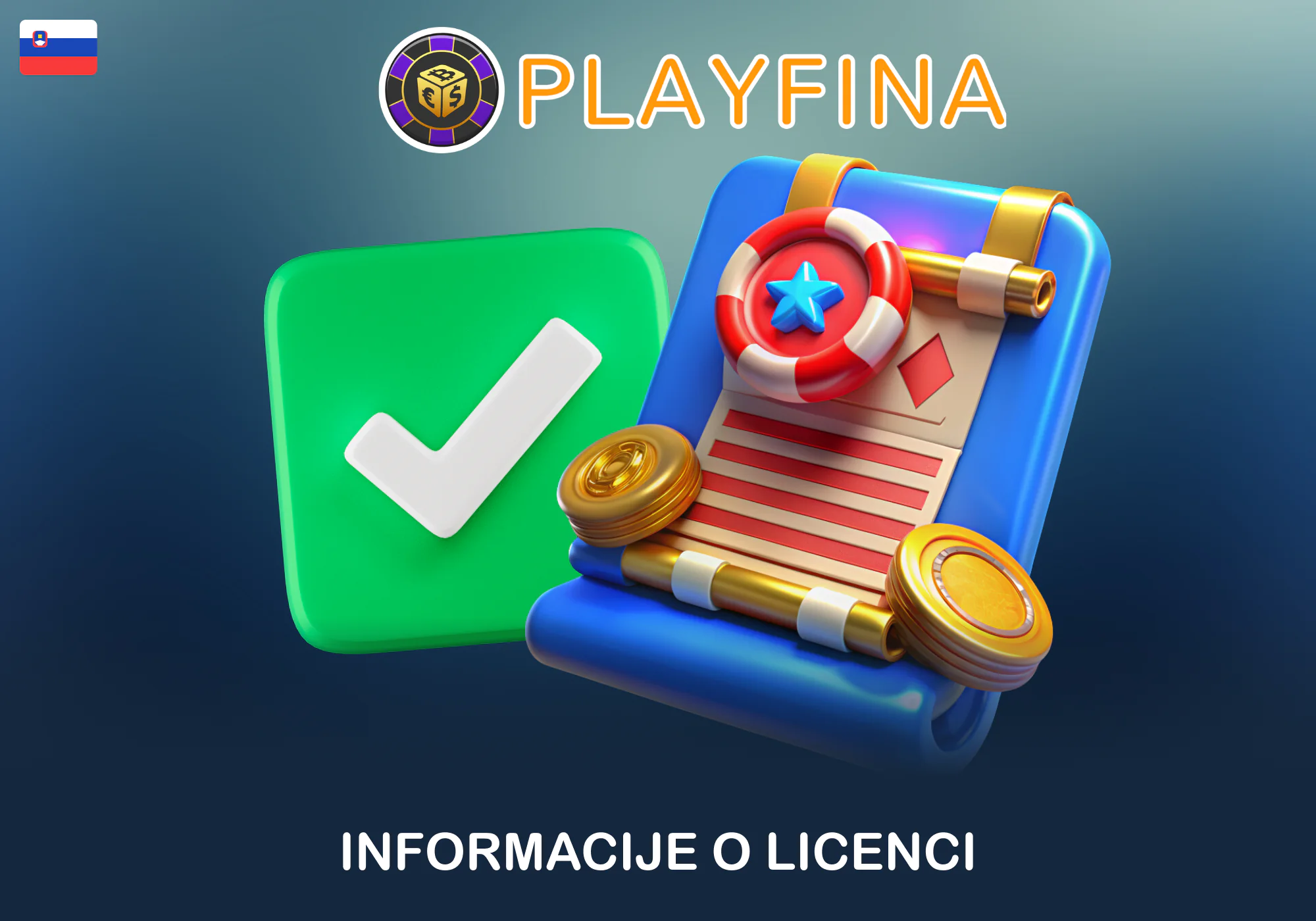 Licenciranje in zakonitost delovanja igralnice Playfina